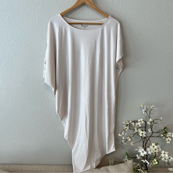 Athleta White Sunlover Hilo UPF Dress S - Picture 3 of 7